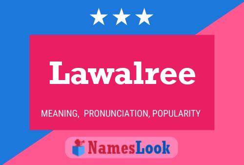 ملصق اسم Lawalree