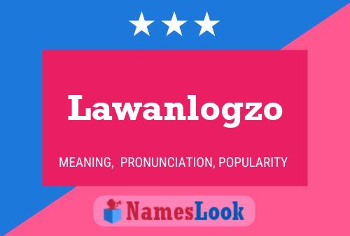 ملصق اسم Lawanlogzo