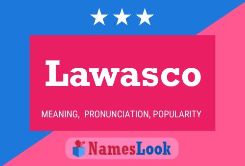 ملصق اسم Lawasco