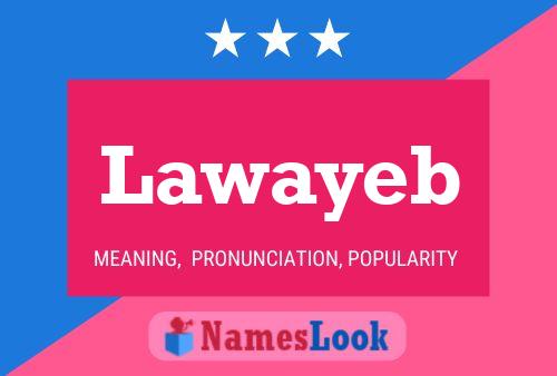 ملصق اسم Lawayeb