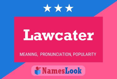 ملصق اسم Lawcater