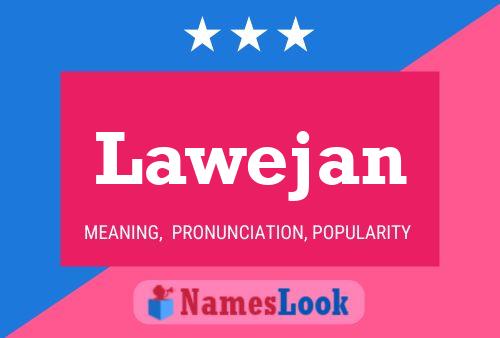 ملصق اسم Lawejan