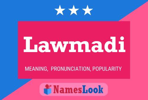 ملصق اسم Lawmadi