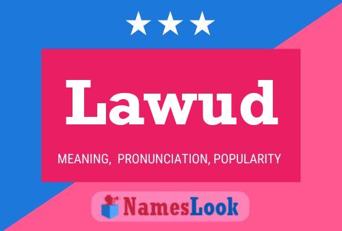 ملصق اسم Lawud