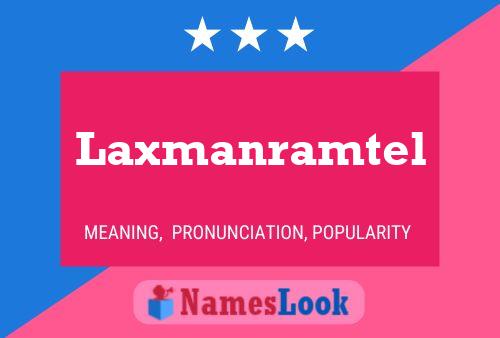 ملصق اسم Laxmanramtel