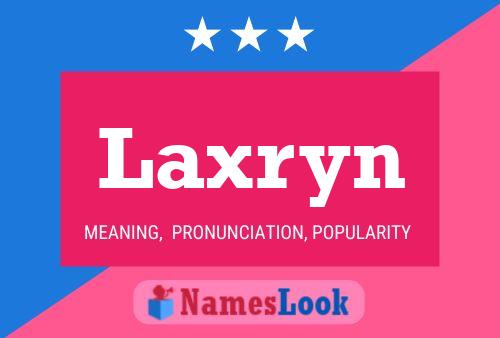 ملصق اسم Laxryn