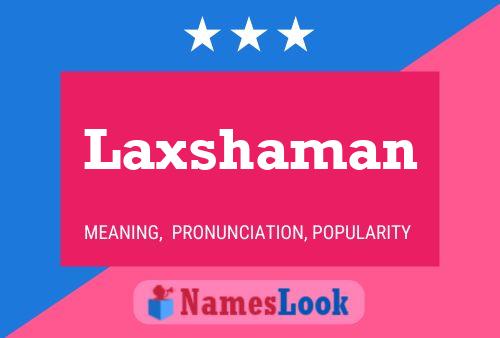 ملصق اسم Laxshaman