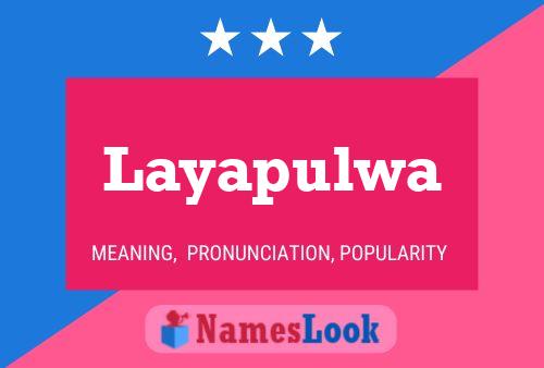 ملصق اسم Layapulwa