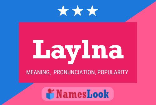 ملصق اسم Laylna