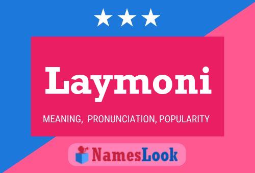 ملصق اسم Laymoni