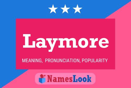 ملصق اسم Laymore