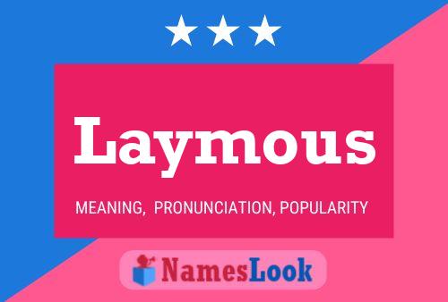 ملصق اسم Laymous