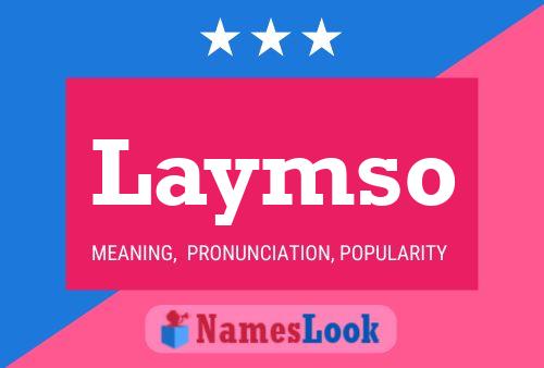 ملصق اسم Laymso