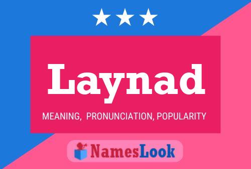 ملصق اسم Laynad