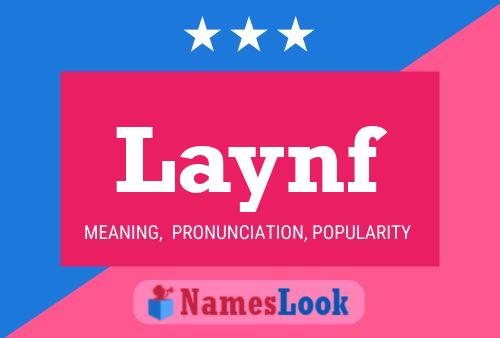 ملصق اسم Laynf