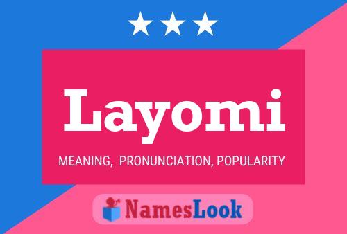 ملصق اسم Layomi