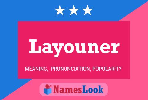 ملصق اسم Layouner