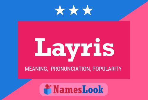 ملصق اسم Layris