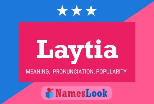 ملصق اسم Laytia