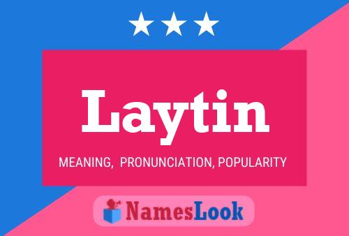 ملصق اسم Laytin