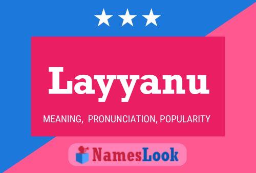 ملصق اسم Layyanu