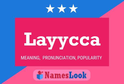 ملصق اسم Layycca