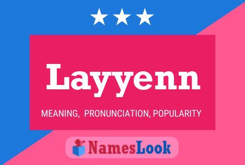 ملصق اسم Layyenn