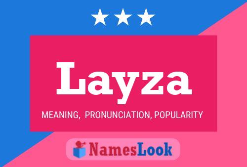 ملصق اسم Layza