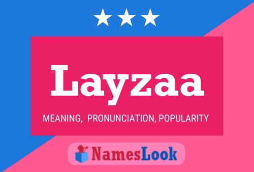 ملصق اسم Layzaa