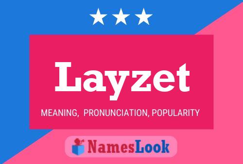 ملصق اسم Layzet