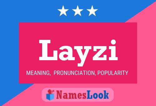 ملصق اسم Layzi