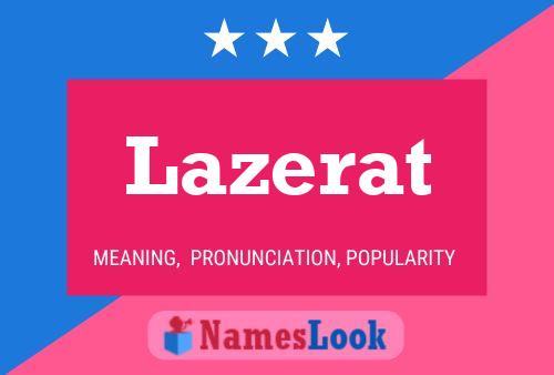 ملصق اسم Lazerat