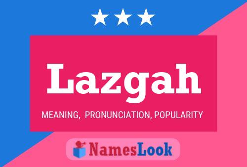 ملصق اسم Lazgah