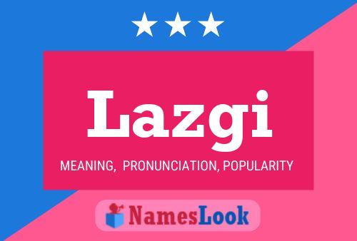 ملصق اسم Lazgi