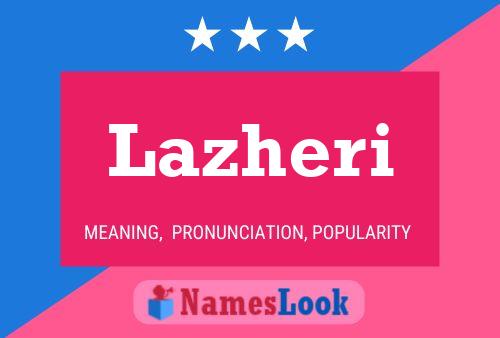 ملصق اسم Lazheri