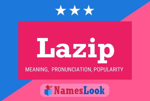 ملصق اسم Lazip