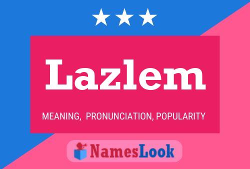 ملصق اسم Lazlem