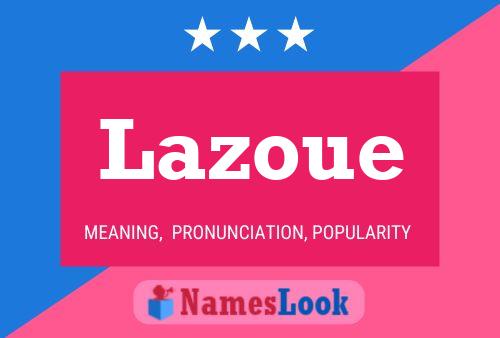 ملصق اسم Lazoue