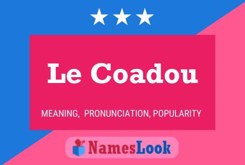 ملصق اسم Le Coadou