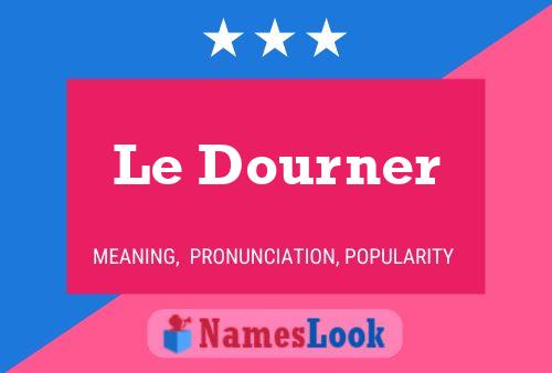 ملصق اسم Le Dourner