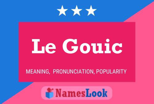 ملصق اسم Le Gouic