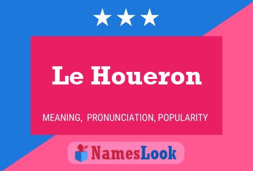 ملصق اسم Le Houeron