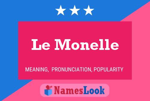 ملصق اسم Le Monelle