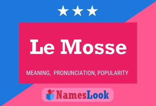 ملصق اسم Le Mosse