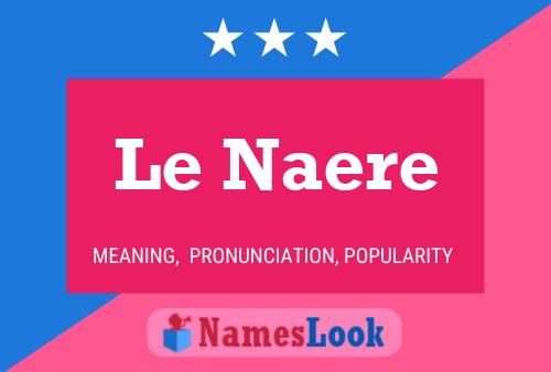 ملصق اسم Le Naere