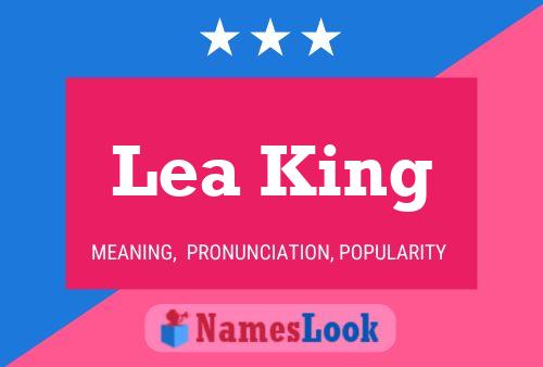 ملصق اسم Lea King