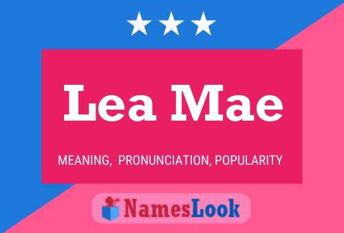 ملصق اسم Lea Mae