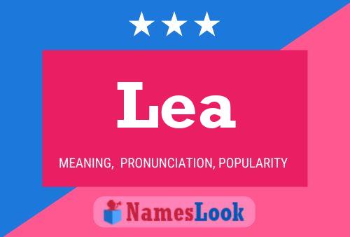 ملصق اسم Lea