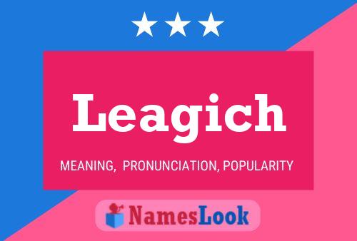 ملصق اسم Leagich