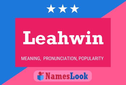 ملصق اسم Leahwin